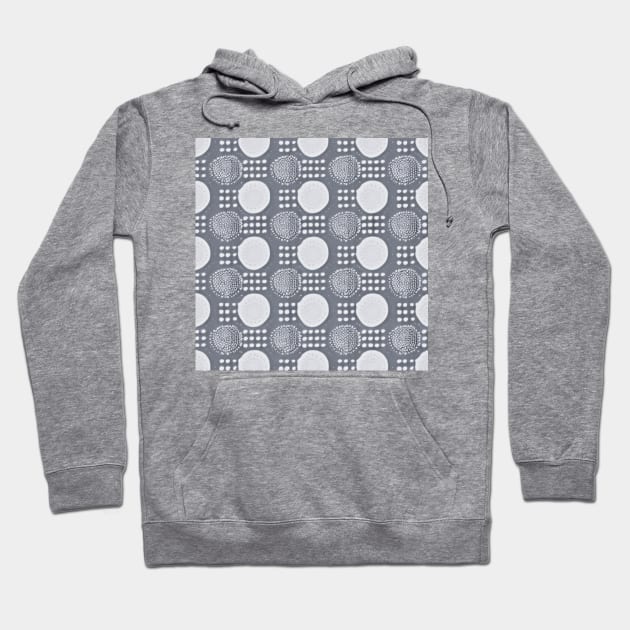 Easter Bubbles Soft Gray (MD23ETR005d) Hoodie by Maikell Designs